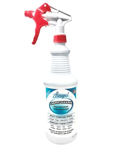 Atavyst Carpet Stain Spray and Pet Odor Eliminator for Strong Odor - Carpet Cleaner for Pets - Pet Odor Eliminator for Home - Carpet Stain Remover for Cats and Dog Pee - Urine Odor Eliminator