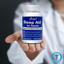 Atavyst Sleep Aid for Adults - Supports Relaxation, Calming and Sleep - Valerian Root, L-Theanine, Melatonin and GABA - Includes Extracts of Chamomile, Passion Flower, Lemon Balm and Hops
