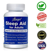 Atavyst Sleep Aid for Adults - Supports Relaxation, Calming and Sleep - Valerian Root, L-Theanine, Melatonin and GABA - Includes Extracts of Chamomile, Passion Flower, Lemon Balm and Hops