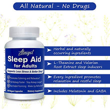 Atavyst Sleep Aid for Adults - Supports Relaxation, Calming and Sleep - Valerian Root, L-Theanine, Melatonin and GABA - Includes Extracts of Chamomile, Passion Flower, Lemon Balm and Hops
